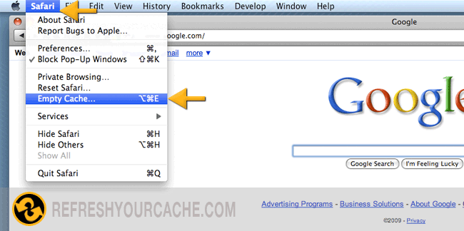 Refresh your cache for Safari 5 on Mac & PC - Refreshyourcache.com